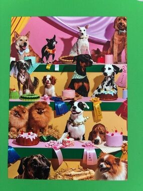 Piecework Puzzles Top Dog 1,000 Piece Jigsaw Puzzle Party Dogs